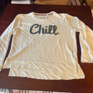 Chill White Sweatshirt